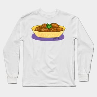 A bowl of beef rendang Long Sleeve T-Shirt